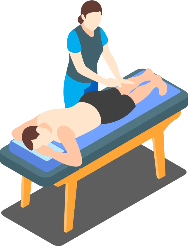 Physical Therapist massage